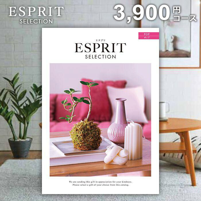 カタログギフト 内祝い お返し 送料無料 エスプリ ポップ 3900円コース お歳暮 ギフト おしゃれ グルメカタログギフト グルメカタログ 冬ギフト 出産内祝い 結婚内祝い 結婚祝い 出産祝い 快気祝い 名入れ 香典返し 人気 【メール便】