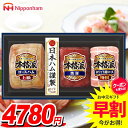 お中元 夏ギフト 送料無料 早割 ハム ギフト セット ロースハム 焼豚 詰め合わせ 詰合せ 日本ハム ニッポンハム 本格派ギフト 中元 御中元 暑中見舞い お中元ギフト 食品 食べ物 グルメ お取り寄せグルメ 肉加工品 NH-513