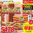 お中元 夏ギフト 送料無料 早割 ハム ギフト セット ウインナー ソーセージ 生ハム 詰め合わせ 詰合せ 北海道 トンデンファーム 中元 御中元 暑中見舞い お中元ギフト 食品 食べ物 グルメ お取り寄せグルメ 肉加工品 TNB-455