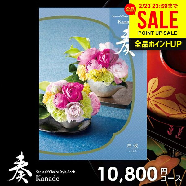 カタログギフト 内祝い お返し 送料無料 奏 かなで 白波 ギフト おしゃれ グルメカタログギフト 出産内祝い 結婚内祝い 新築祝い 結婚祝い 出産祝い 出産お祝い 挨拶 快気祝い 名入れ 香典返し 人気 お祝い返し