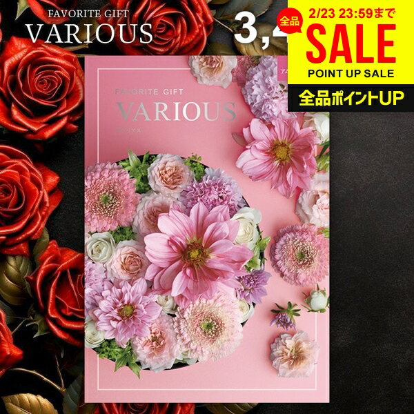 カタログギフト 3400円コース 内祝い お返し 送料無料 ヴァリアス VARIOUS アムステルダム ギフト おしゃれ グルメカタログギフト 出産内祝い お返し 結婚内祝い 結婚祝い 出産祝い 快気祝い 香典返し お礼