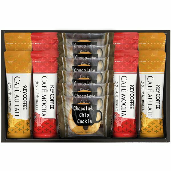 内祝い お返し KEY COFFEE キーコーヒー 珈琲 お歳暮 ギフト インスタント スティック & スイーツ お菓子 焼き菓子 セット 詰め合わせ 個包装 ...