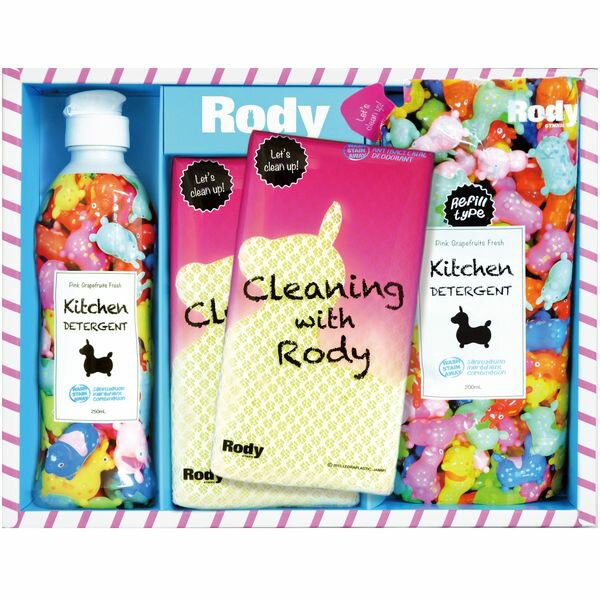 内祝い お返し ロディ Rody 洗剤 お歳暮 ギフト 台所用洗剤 キッチン用洗剤 食器洗剤 本体 詰め替え セット 詰め合わせ キャラクター 日用品 消耗品 ...