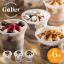 内祝い お返し 送料無料 スイーツ アイス 母の日 ギフト 詰め合わせ Galler ガレー チョコレートアイスパルフェ 6個 セット 取り寄せ 出産内祝い 祝...
