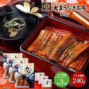 内祝い お返し 送料無料 惣菜 海鮮 お中元 夏ギフト 御中元 ギフト 詰め合わせ 国産 うなぎ問屋の 大五蒲焼 3袋 セット お取り寄せ 出産内祝い 新築祝い...