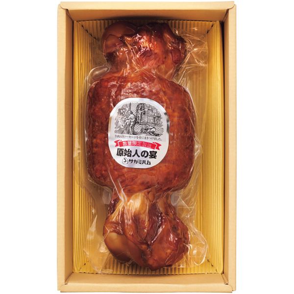 お中元 御中元 送料無料 ハム ギフト 原始人の宴 骨付きソーセージ 肉 食品 グルメ 食べ物 お中元ギフト 2025 夏ギフト 贈り物 お返し 挨拶 お礼 会社 人気 おすすめ GEN-U