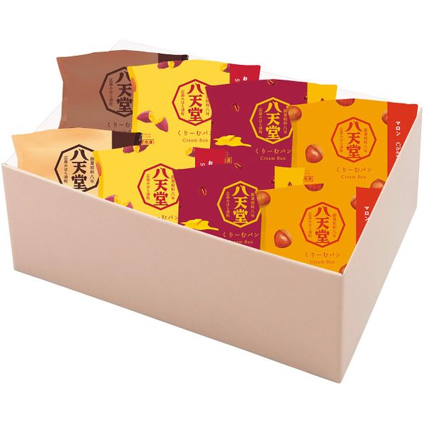 お歳暮 送料無料 スイーツ ギフト お菓子 洋菓子 八天堂 クリームパン 冬のくりーむパン 5種 8個 セット 詰め合わせ 個包装 食品 グルメ 食べ物 御歳暮...