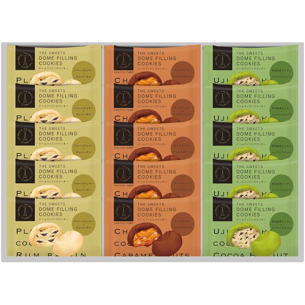 Rakuten - お中元 御中元 送料無料 スイーツ ギフト お菓子 焼き菓子 ザ スウィーツ ドームフィリング セット 詰め合わせ 個包装 常温 食品 グルメ 食べ物 おしゃれ お中元ギフト 2026 夏ギフト 贈り物 お返し 挨拶 お礼 会社 人気 おすすめ DF-2630