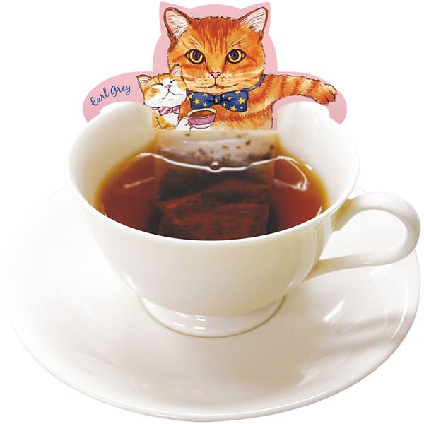 楽天ジャパンギフト紅茶 プチギフト フックティー キャットカフェ アールグレイ 3ティーバッグ 猫 セット 詰め合わせ 食品 ドリンク 人気 おしゃれ かわいい お礼 お返し 手土産 プレゼント 粗品 お配り 景品 販促品 退職 引っ越し 挨拶 23391 【のし・包装不可】