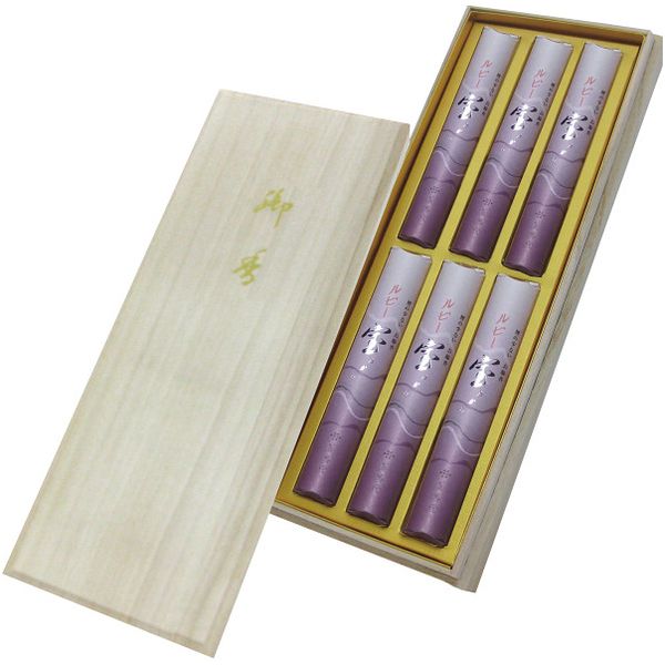 内祝い お返し 薫寿堂 線香 ギフト お香 ルビー宝短寸6入 セット 詰め合わせ 仏壇 仏前 仏具 引き出物 四十九日 引出物 お返し 喪中 法事 お供え 初盆...