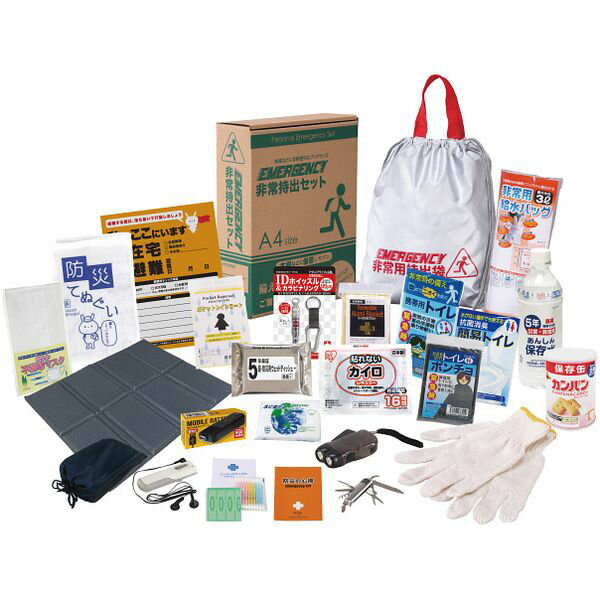 \最大全額ポイント還元/ 内祝い お返し 送料無料 防災グッズ 非常持出袋 避難生活用品 24点 セット 詰め合わせ 災害 地震 緊急 備え 備蓄 救急用品 非...