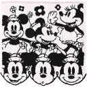 \最大全額Pバック!/ ディズニー グッズ タオル 母の日 プチギフト ミニタオル ハンドタオル ミニー 人気 キャラクター おしゃれ かわいい 日用品 繊維雑...