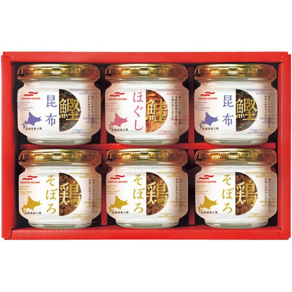 \最大全額ポイント還元/ 内祝い お返し 送料無料 魚介類 海産物 お歳暮 ギフト マルハニチロ 鮭フレーク 和風惣菜 魚介惣菜 瓶詰 セット 詰め合わせ 食品...