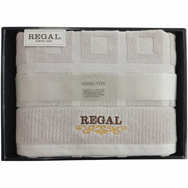 内祝い お返し 送料無料 REGAL リーガル タオル お中元 夏ギフト 御中元 ギフト バスタオル グレー 綿 コットン ホテルタイプ 厚手 高品質 長持ち シンプル おしゃれ 出産内祝い 結婚内祝い 結婚祝い 出産祝い 香典返し 快気祝い お祝い返し お礼 RGH-7309 GY