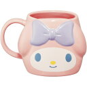 内祝い お返し サンリオキャラクターズ グッズ マイメロディ ギフト 陶器 ダイカット マグカップ コップ 顔型 ピンク かわいい おしゃれ 出産内祝い 結婚内...