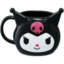 内祝い お返し サンリオキャラクターズ グッズ クロミ ギフト 陶器 ダイカット マグカップ コップ 顔型 ブラック かわいい おしゃれ 出産内祝い 結婚内祝い...