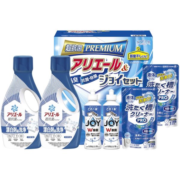 ●商品名/ギフト工房 アリエール&ジョイセット GAJ-30D●商品内容/アリエールジェル700g・除菌ジョイ170ml×各2、液体洗たく槽クリーナーPRO200g×2●箱サイズ/約28×25.7×13.7cm●重量/約2920g●生産国/日本菌を寄せ付けないクリーンギフト。抗菌力・洗浄力に優れたアリエールとダブル除菌のジョイをセットしました。※メーカー都合により、デザイン・内容等が変更になる場合がございます。 ギフトのことならジャパンギフトにおまかせ下さい。様々なギフトシーンに。内祝 内祝い お祝い返し ウエディング ウェディングギフト ブライダルギフト 引き出物 引出物 結婚引き出物 結婚引出物 結婚内祝い 出産内祝い 命名内祝い 入園内祝い 入学内祝い 卒園内祝い 卒業内祝い 就職内祝い 新築内祝い 引越し内祝い 快気内祝い 開店内祝い 二次会 披露宴 お祝い 御祝 結婚式 結婚祝い 出産祝い 初節句 七五三 入園祝い 入学祝い 卒園祝い 卒業祝い 成人式 就職祝い 昇進祝い 新築祝い 上棟祝い 引っ越し祝い 引越し祝い 開店祝い 退職祝い 快気祝い 全快祝い 初老祝い 還暦祝い 古稀祝い 喜寿祝い 傘寿祝い 米寿祝い 卒寿祝い 白寿祝い 長寿祝い 金婚式 銀婚式 ダイヤモンド婚式 結婚記念日 ギフト ギフトセット セット 詰め合わせ 贈答品 お返し お礼 御礼 ごあいさつ ご挨拶 御挨拶 プレゼント お見舞い お見舞御礼 お餞別 引越し 引越しご挨拶 記念日 誕生日 父の日 母の日 敬老の日 記念品 卒業記念品 定年退職記念品 ゴルフコンペ コンペ景品 景品 賞品 粗品 お香典返し 香典返し 志 満中陰志 弔事 会葬御礼 法要 法要引き出物 法要引出物 法事 法事引き出物 法事引出物 忌明け 四十九日 七七日忌明け志 一周忌 三回忌 回忌法要 偲び草 粗供養 初盆 供物 お供え お中元 御中元 お歳暮 御歳暮 お年賀 御年賀 残暑見舞い 年始挨拶 人気 老舗 話題 のし無料 メッセージカード無料 ラッピング無料 大量注文 福袋などギフト以外のご自宅用商品も多数。バレンタインデー バレンタイン ひなまつり ホワイトデー 七夕 ハロウィン 七五三 クリスマスなどのイベント用ギフトも。年代別 10代 20代 30代 40代 50代 60代 70代 80代 90代まで幅広く取り揃え。ご予算別には100円 500円 1000円 1500円 2000円 2500円 3000円 4000円 7000円 5000円 10000円 15000円 30000円など低額から高額品まで。