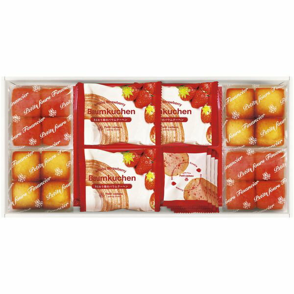 樂天商城 - スイーツ 母の日 ギフト お菓子 洋菓子 焼き菓子 あまおう苺 バウムクーヘン プチフィナンシェ クッキー セット 詰め合わせ 食品 個包装 内祝い お返し 出産内祝い 結婚内祝い 結婚祝い 出産祝い 香典返し 快気祝い FAO-30R 母の日ギフト2026