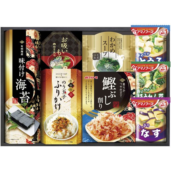 惣菜 ギフト アマノフーズ フリーズドライ 即席みそ汁 味噌汁 吸い物 セット 詰め合わせ 味付け海苔 食卓 食品 保存食 常温 内祝い お返し 出産内祝い 結婚内祝い 結婚祝い 出産祝い 香典返し 快気祝い お祝い返し 引越し 挨拶 お礼 AMS-30