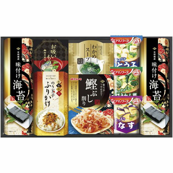 惣菜 ギフト アマノフーズ フリーズドライ 即席みそ汁 味噌汁 吸い物 セット 詰め合わせ 味付け海苔 食卓 食品 保存食 常温 内祝い お返し 出産内祝い 結婚内祝い 結婚祝い 出産祝い 香典返し 快気祝い お祝い返し 引越し 挨拶 お礼 AMS-35