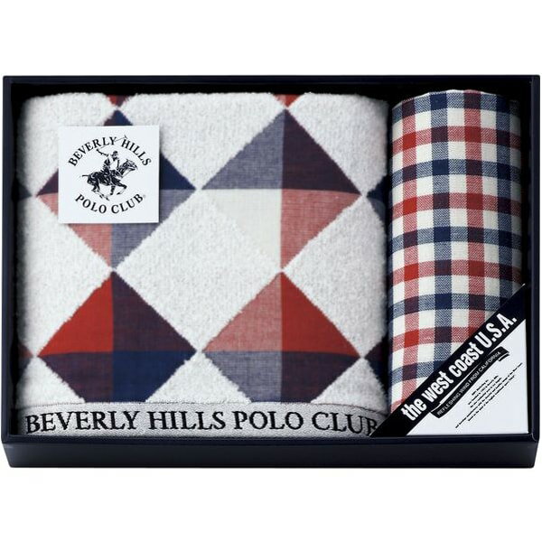タオル ギフト バスタオル ウォッシュタオル セット 詰め合わせ ビバリーヒルズポロクラブ 綿 ガーゼ パイル チェック おしゃれ 内祝い お返し 出産内祝い 結婚内祝い 結婚祝い 出産祝い 香典返し 快気祝い お祝い返し 引越し 挨拶 お礼 BP2523