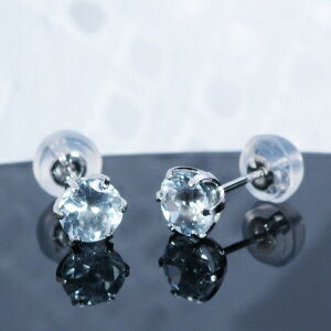 アクアマリンピアスプラチナベストヒ...