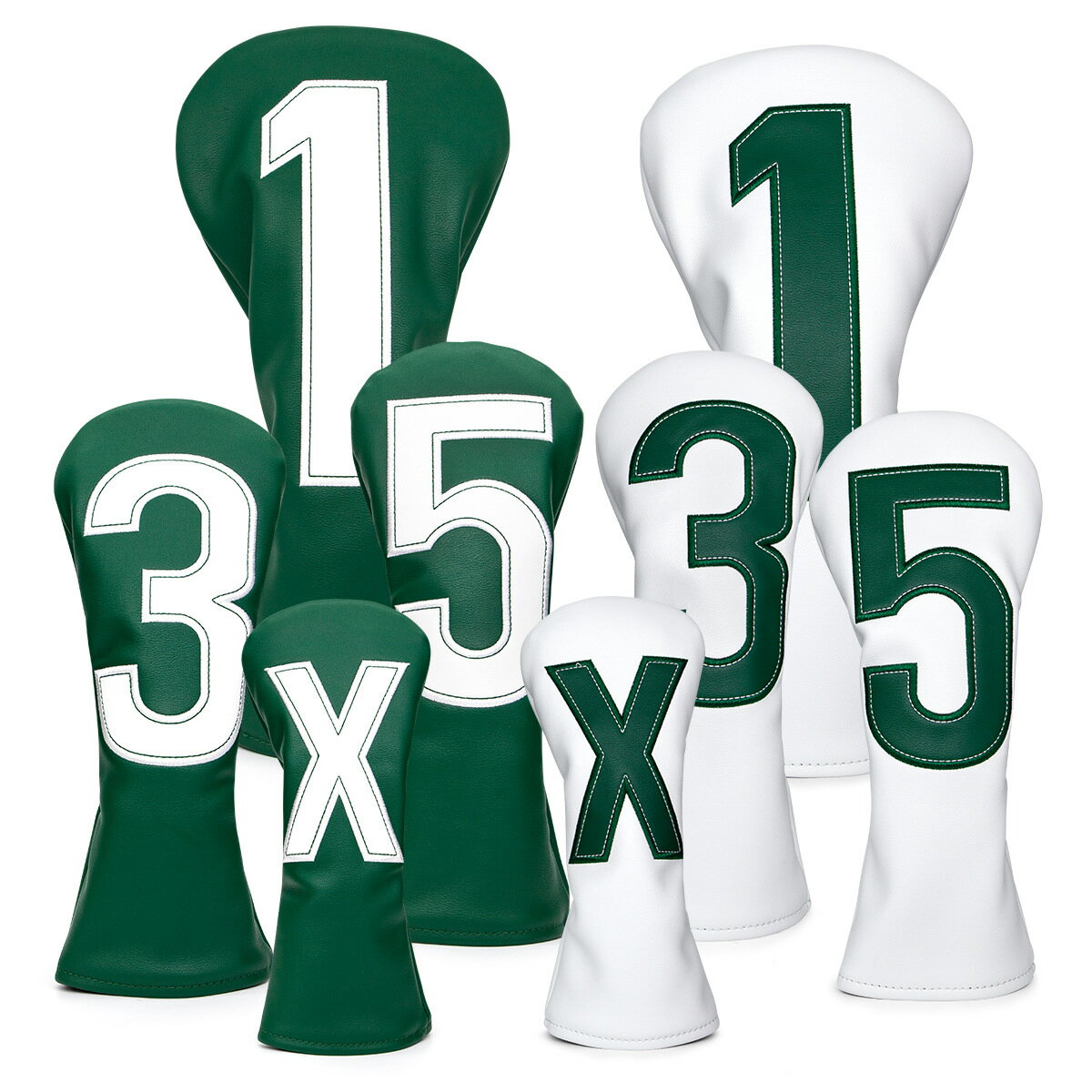 ゴルフ ヘッドカバー ドライバー440cc 460cc 用 カバー ウッド カバー ユーティリティ UT カバー 単品 刺繍入り防水仕様 numbercover...