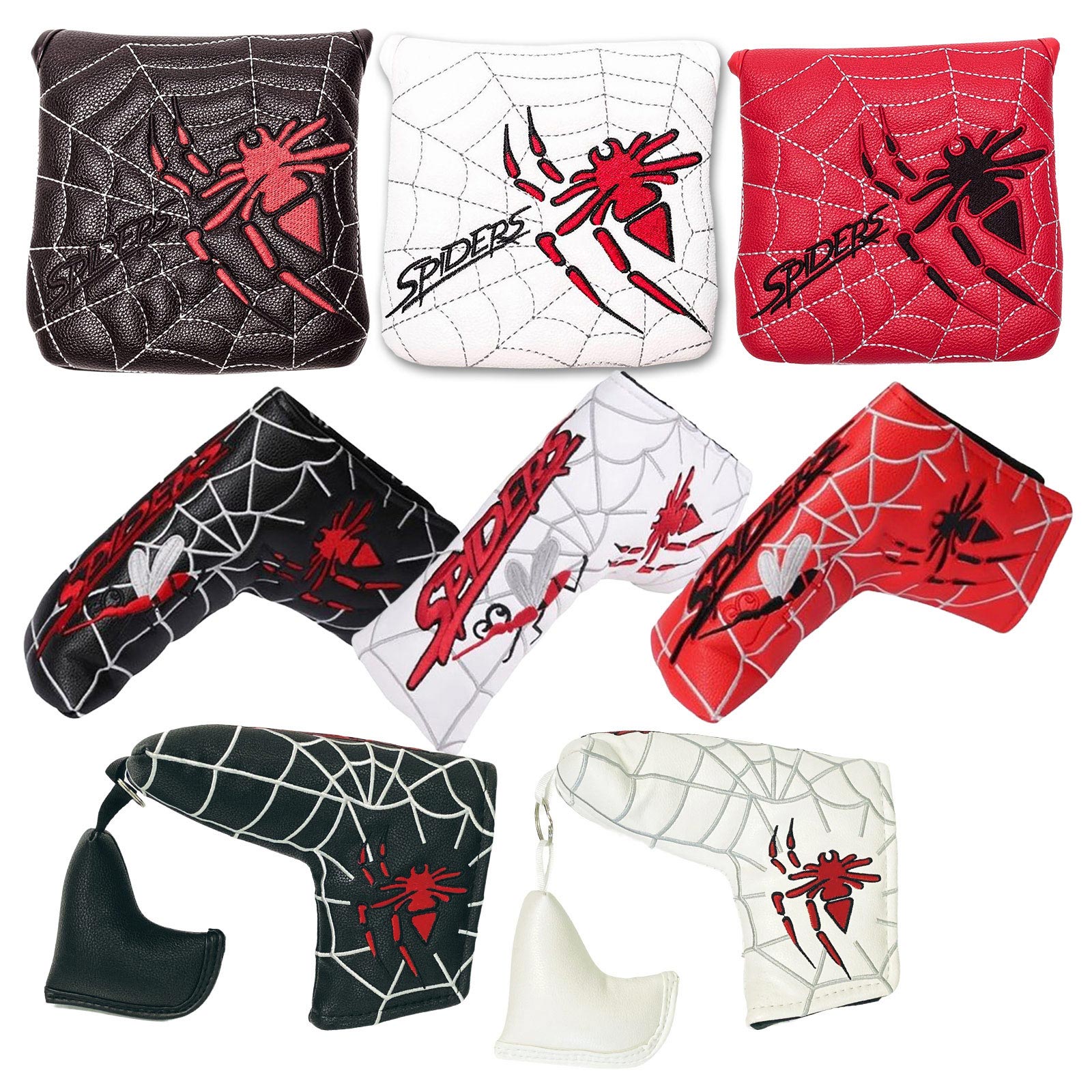 楽天市場】スパイダー パターカバー(ヘッドカバー|ゴルフ 楽天市場】スパイダー パターカバー(ヘッドカバー|ゴルフ