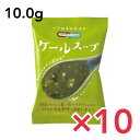 コスモス食品 NATURE FUTURe ケールスープ 10.0g×10食 フリーズドライ 即席スープ インスタントスープ 国産 国内産 化学調味料無添加 ネイチャーフューチャー