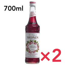 モナン クランベリー シロップ700ml MONIN 2本セット