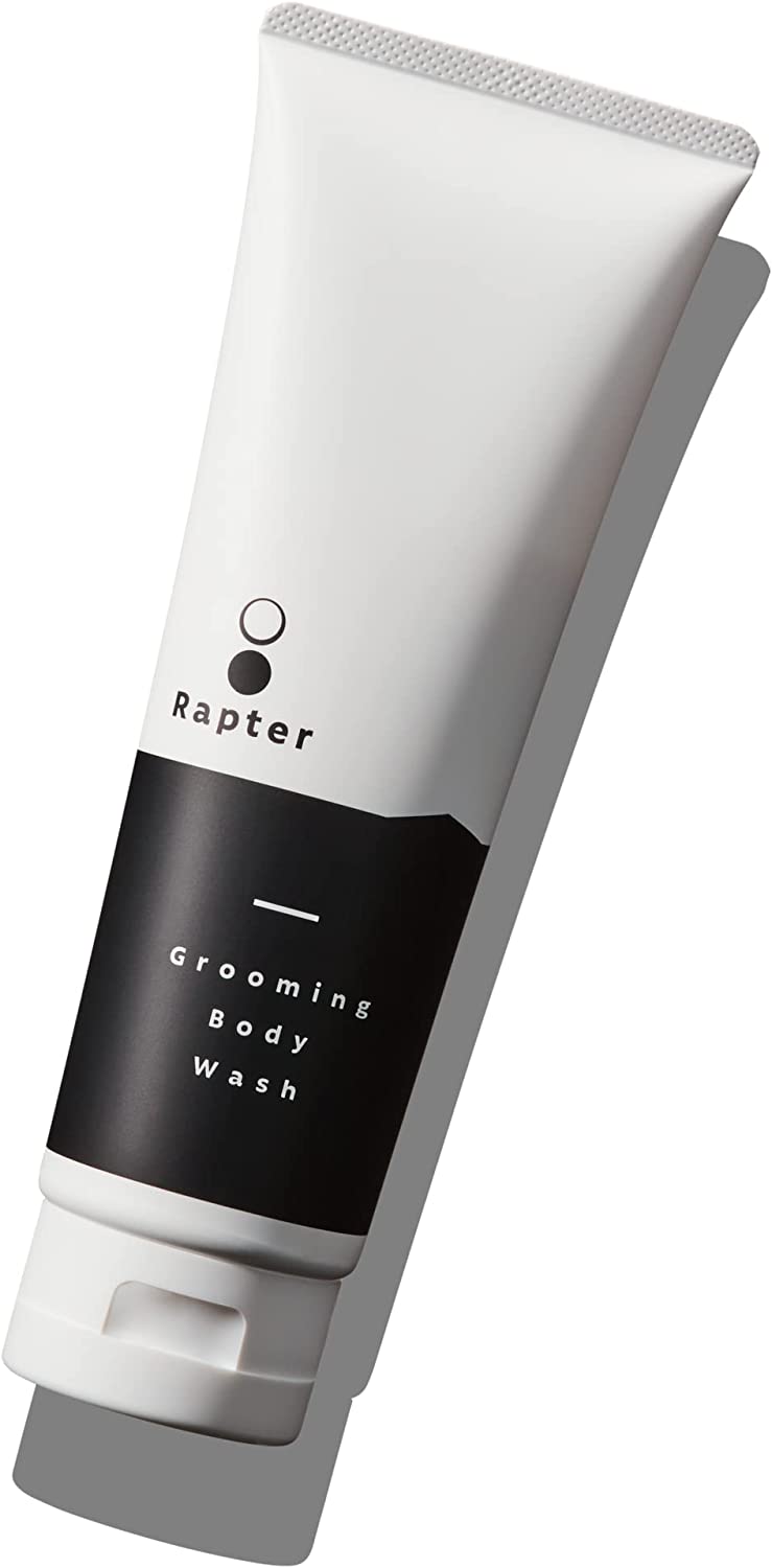 Rapter(ラプター) グルーミングボディウォッシュ 顔も洗える ( 220g / 約2ヵ月分 / メンズ / フローラル ) 洗顔 クリーム状 チューブタイプ 高級 いい香り トラベル
