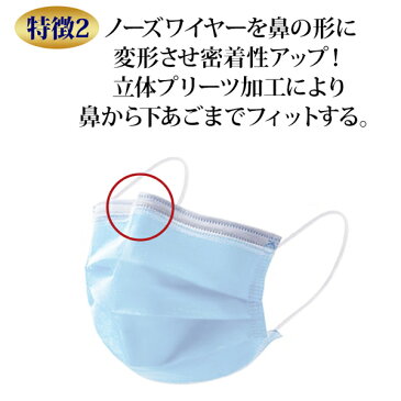 【100枚入り4月下旬より順次国内発送送料無料】安心の3層構造メルトブローン不織布マスク 通気性 3層構造 不織布 花粉対策 ウイルス飛沫 男女兼用 レギュラーサイズ 使い捨て【HLS_DU】【コンビニ受取対応商品】【ロッカー受取対応商品】