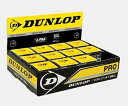 ＼30日限定／【全品10％OFFクーポン】 スカッシュ ボール ダンロップ 1箱／12球単位 PRO XX（DA50036）Dunlop 12個 squash ball その1