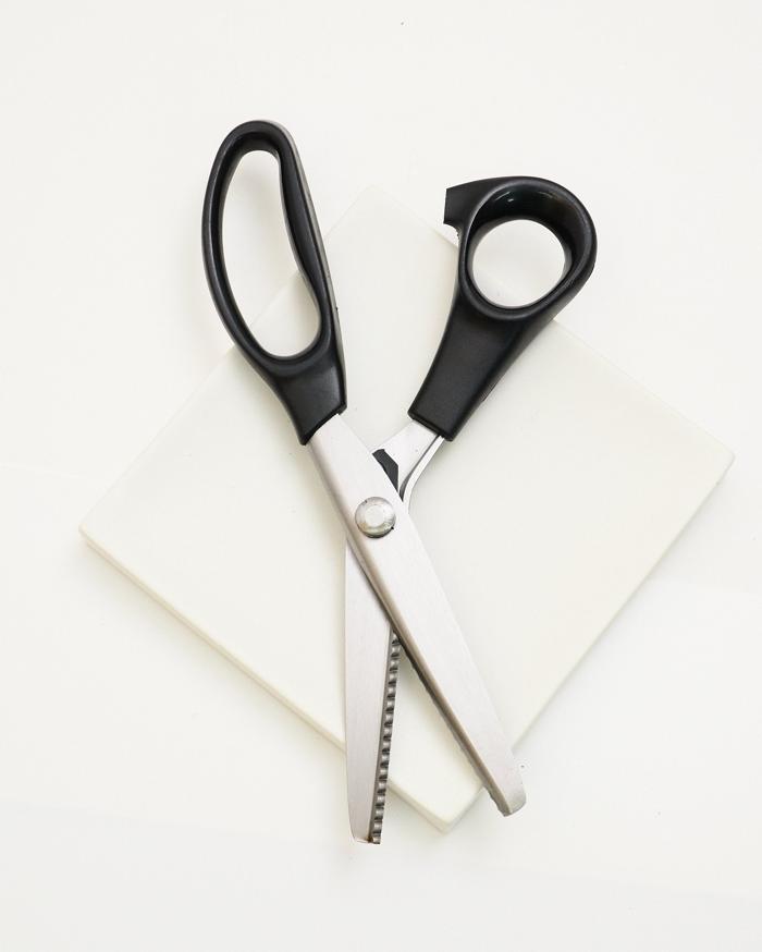 ピンキングはさみ 波型 ステンレス製　 JPC0086-1