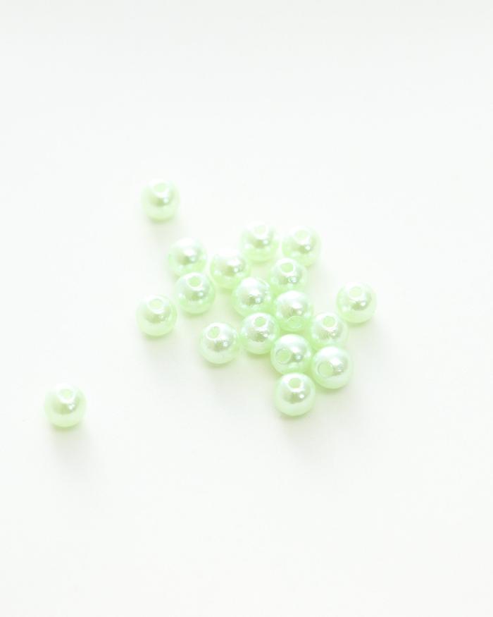 樹脂ビーズ 直径6MM 両穴タイプ　 JPC0094-2