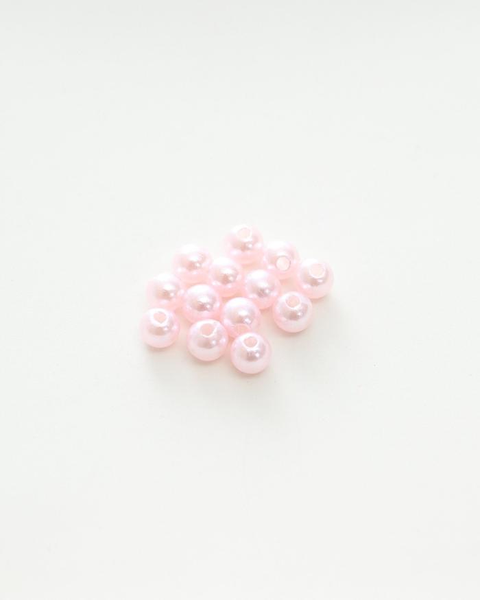 樹脂ビーズ 直径6MM 両穴タイプ　 JPC0094-2