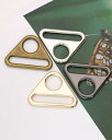 三角形バックル 45MMx 33MM x 3 MM(L*W*T) JPC0125-1