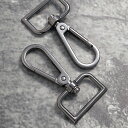 ナスカン 尾内径 約25MM 4個入り JPC0216-25まとめ買い 業務用 問屋 お徳用 作家 バッグ カバン 金具 フック ゴールド シルバー ブラック キーホルダー パーツ 持ち手 ショルダー 回転 クリップ DIY ハンドメイド 手芸 手作り