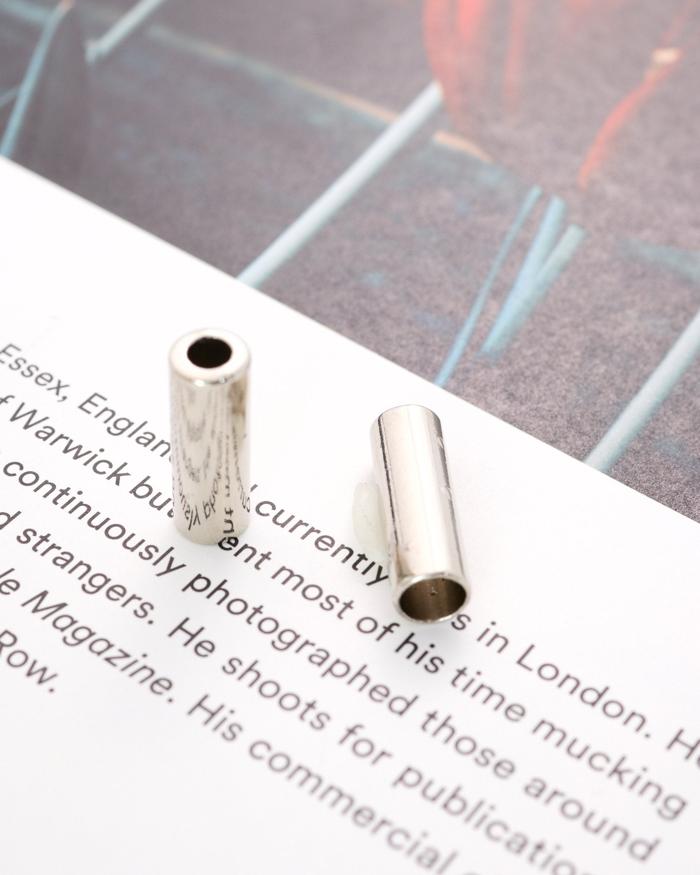 メタル ループエンド 通す穴直径約3MM/5MM JPC118-24