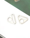三角形バックル 32MMx29MMx2.5MM(L*W*T) JPC125-3