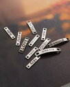メタルタグ 縫い付けタイプ ミックス 約9点セット JPC196