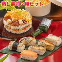 母の日　蒸し寿司2種セット 送料込み ギフト プレゼント 贈答 お取り寄せ お土産 母の日 2024 (レビュー記入で300円OFFクーポン配布中)