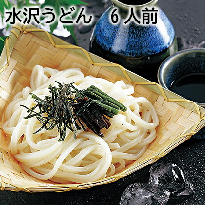 水沢うどん 6人前 8人前 ギフト プレゼント 贈答 お取り寄せ お土産 (レビュー記入で300円OFFクーポン配布中)