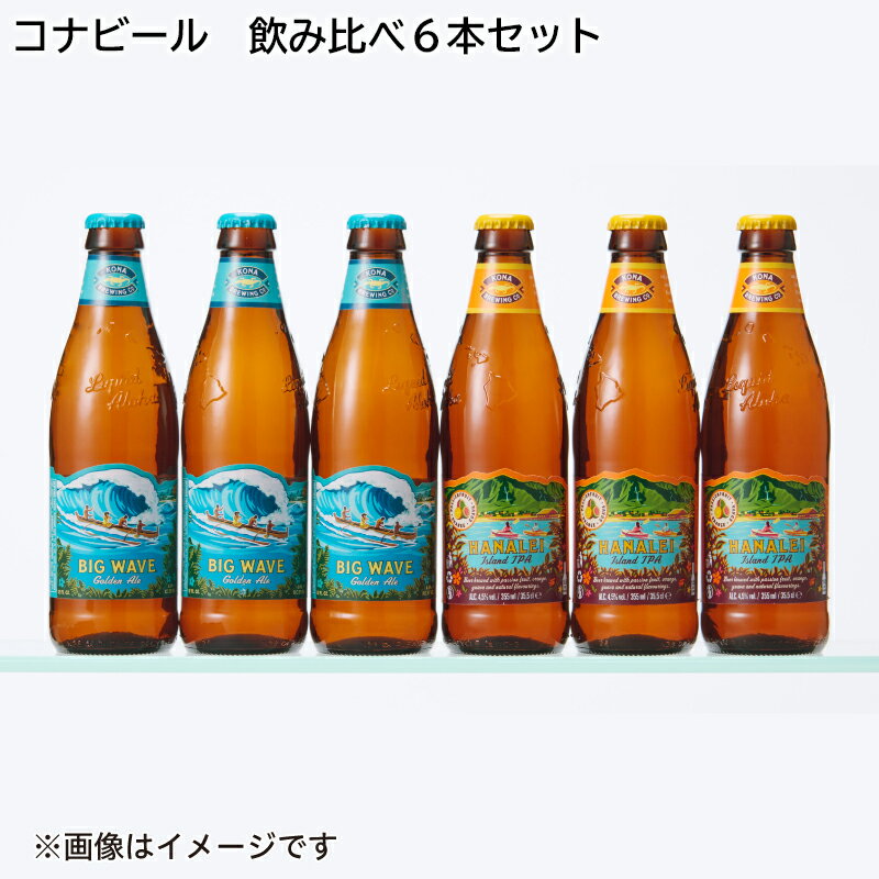 コナビール　飲み比べ6本セット 送料込み ギフト プレゼント 贈答 お取り寄せ お土産 父の日 (レビュー記入で300円OFFクーポン配布中)