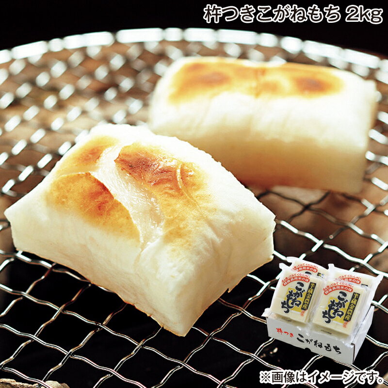 お歳暮 杵つきこがねもち　2kg 送料込み ギフト プレゼント 贈答 お取り寄せ お土産 (レビュー記入で30..