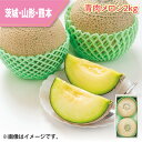 青肉メロン2kg メロン 送料込み ギフト プレゼント 贈答 お取り寄せ お土産 (レビュー記入で300円OFFクーポン配布中)