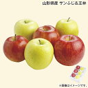 山形県産 サンふじ&王林 送料込み ギフト プレゼント 贈答 お取り寄せ お土産 (レビュー記入で300円OFFクーポン配布中)