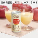信州安曇野りんごジュース 30本 送料込み ギフト プレゼント 贈答 お取り寄せ お土産 (レビュー記入で300円OFFクーポン配布中)