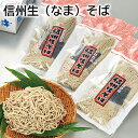 信州生(なま)そば 送料込み ギフト プレゼント 贈答 お取り寄せ お土産 (レビュー記入で300円OFFクーポン配布中)