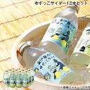 お中元 ゆずっこ サイダー12本セット 12本セット 御中元 夏ギフト ギフト 贈答 送料込み お取り寄せ お土産 (レビュー記入で300円OFFクーポン配布中)
